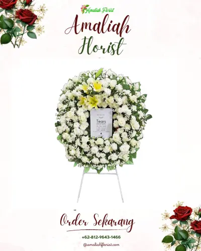 Krans Bunga Duka Cita di Purabaya